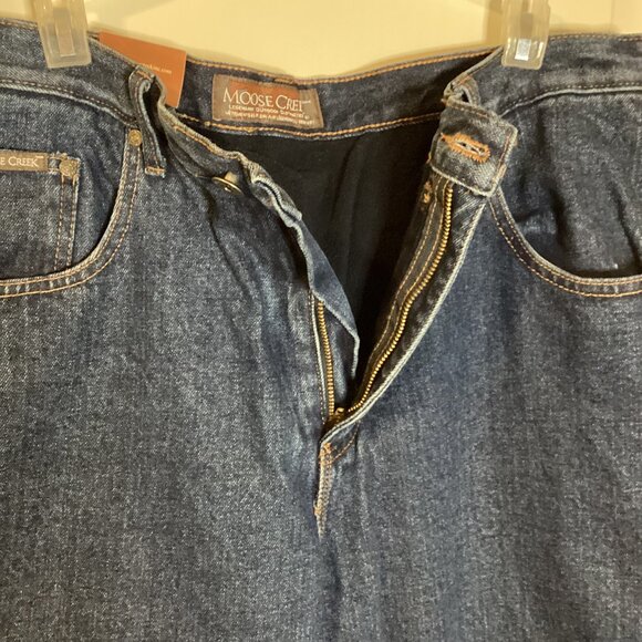 NWT Moose Creek Men’s Fleece Lined Work Outdoor Jeans Size 38 X 30 Hunting - Picture 5 of 13